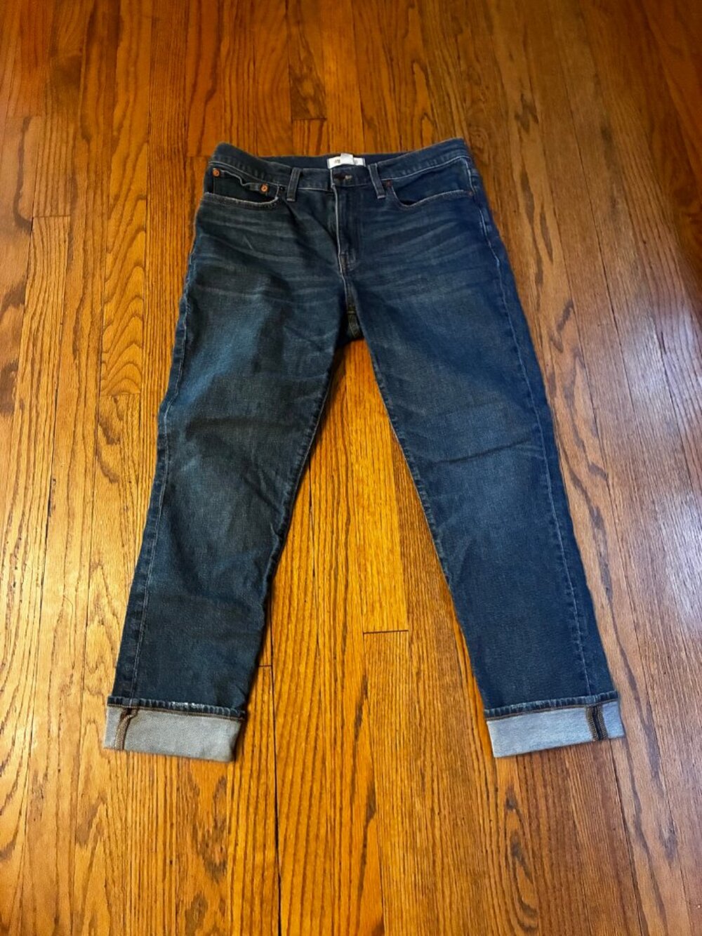 Madewell Tomboy Straight Jeans Size 28